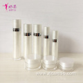 Acrylic Cosmetic Packaging Bottle Sets and Cream Jar
